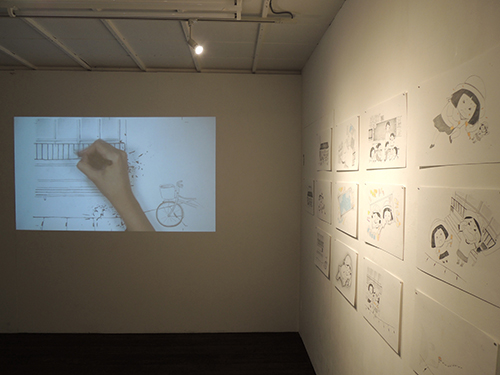 個展「アイスたべたら」