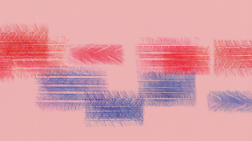 夜の道路工事06