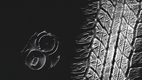 夜の道路工事10